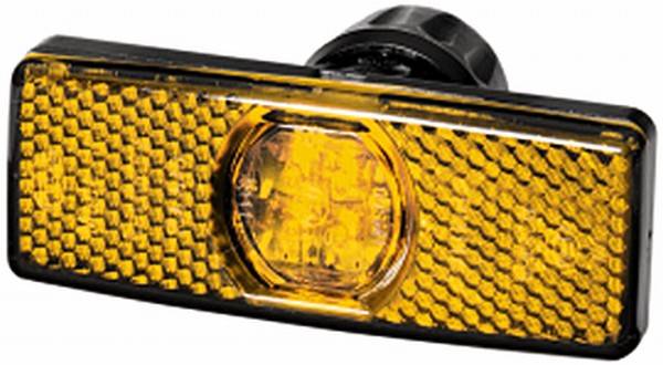 HELLA 2PS 008 382-801 Seitenmarkierungsleuchte - LED - 24V - Einbau - LED-Lichtfarbe: gelb - links/r