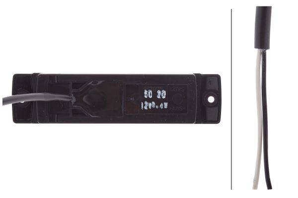 HELLA 2PS 008 645-011 Seitenmarkierungsleuchte - LED - 12V - Anbau - Lichtscheibenfarbe: gelb - LED-