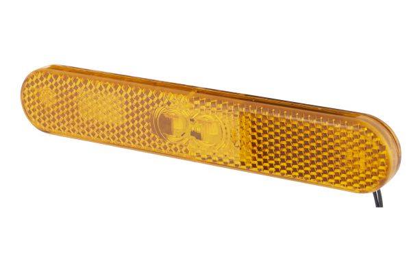 HELLA 2PS 009 226-011 Seitenmarkierungsleuchte - LED - 24V - Lichtscheibenfarbe: gelb - Kabel: 195mm