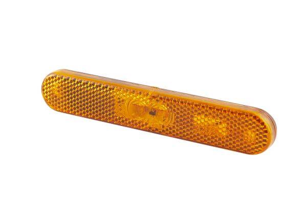 HELLA 2PS 009 226-031 Seitenmarkierungsleuchte - LED - 24V - geklebt - Lichtscheibenfarbe: gelb - Ka