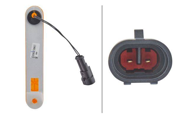 HELLA 2PS 009 226-147 Seitenmarkierungsleuchte - 12V - Kabel: 100mm