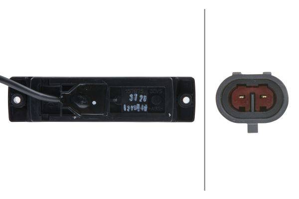 HELLA 2PS 011 422-891 Seitenmarkierungsleuchte - LED - 12V - Kabel: 450mm - Stecker: AMP