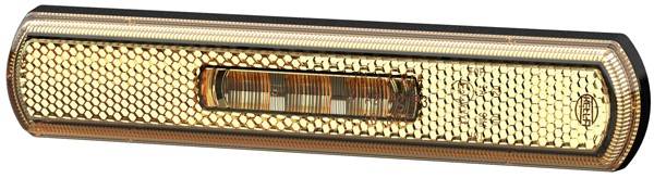 HELLA 2PS 013 300-271 Seitenmarkierungsleuchte - Shapeline Tech - LED - 12/24V - geschraubt - Lichts