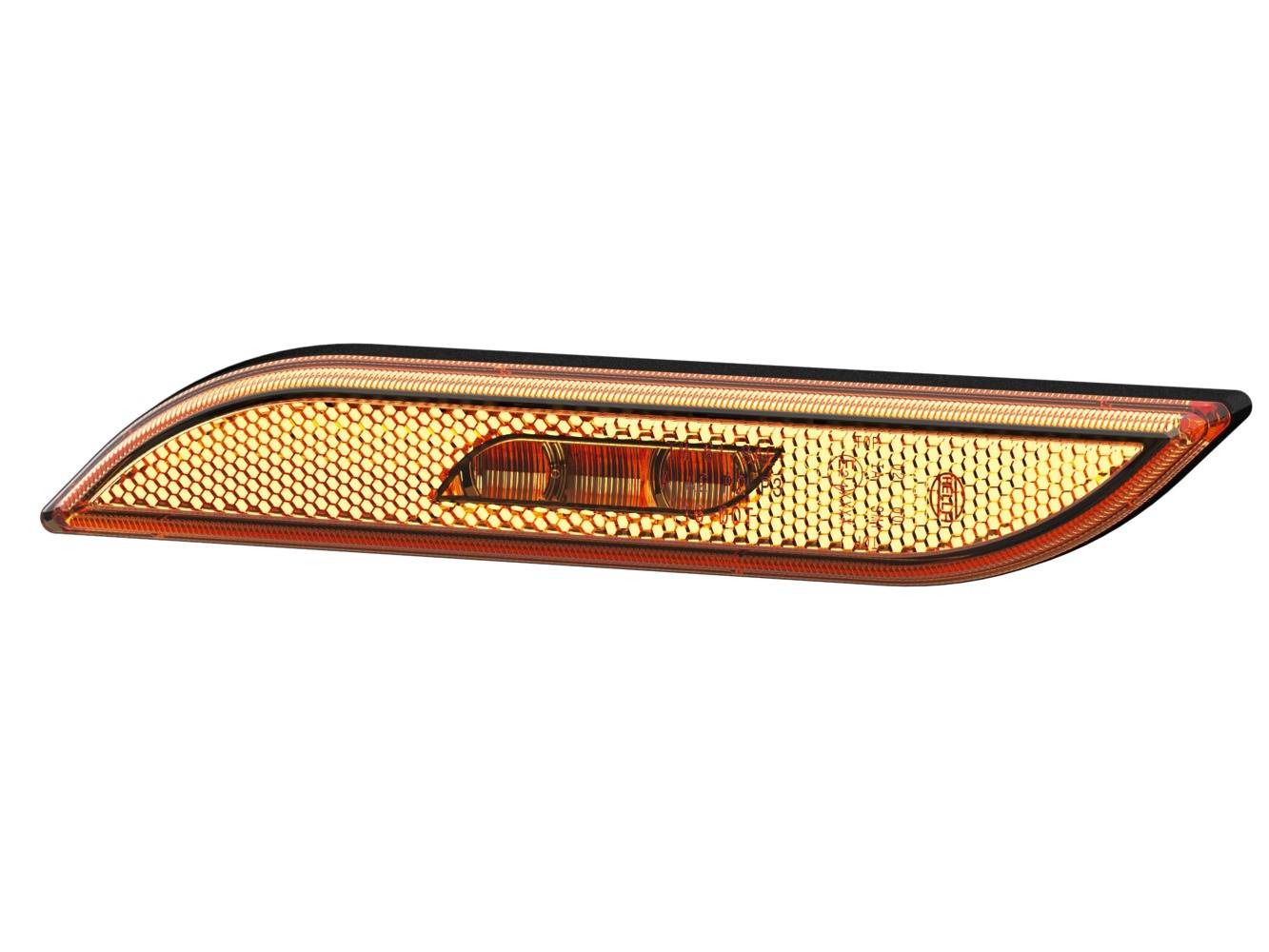 HELLA 2PS 013 305-111 Seitenmarkierungsleuchte - Shapeline Style - LED - 12/24V - geschraubt - Licht