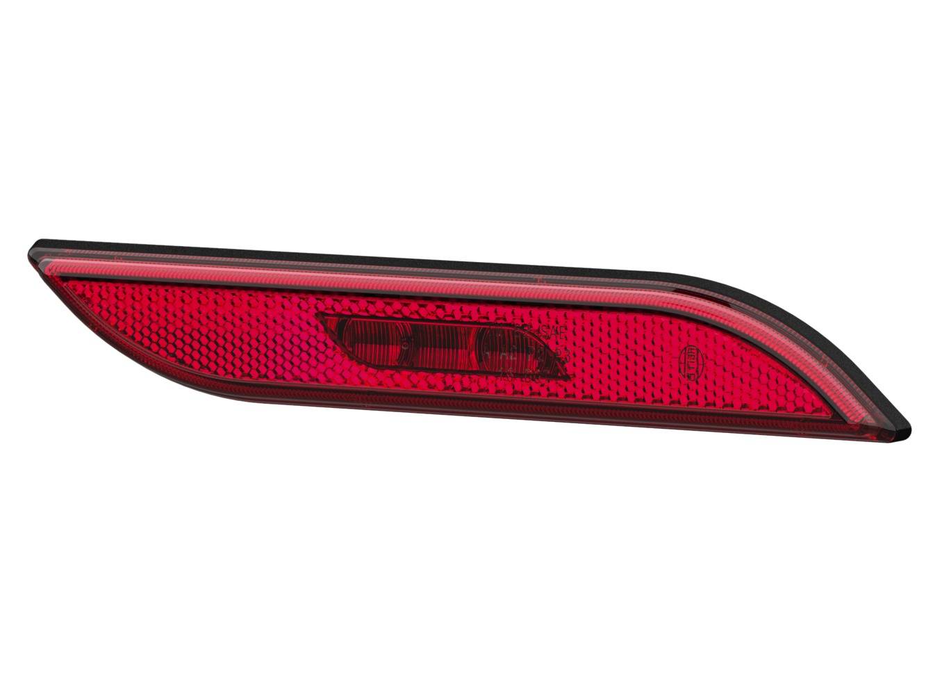 HELLA 2PS 013 307-041 Seitenmarkierungsleuchte - Shapeline Style - LED - 12/24V - geklebt - Lichtsch