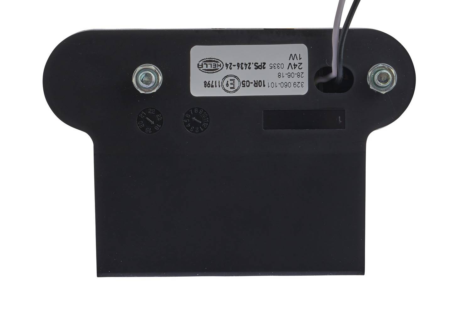 HELLA 2PS 329 060-101 Seitenmarkierungsleuchte - LED - 24V - Anbau - Lichtscheibenfarbe: gelb - link