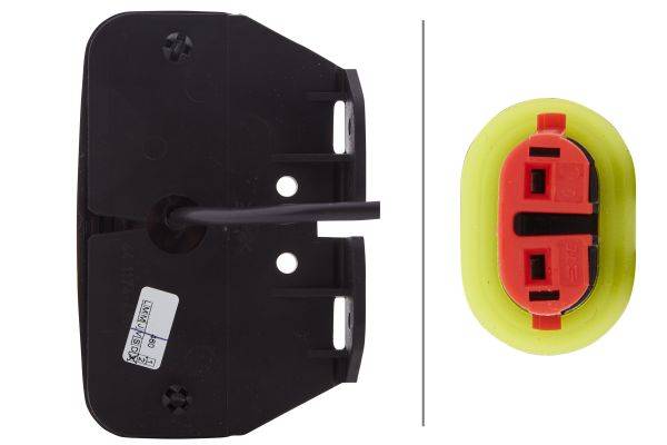 HELLA 2PS 345 600-031 Seitenmarkierungsleuchte - LED - 24V - Anbau - seitlicher Anbau