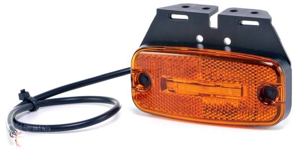 HELLA 2PS 345 600-061 Seitenmarkierungsleuchte - LED - 12V - Anbau - seitlicher Anbau