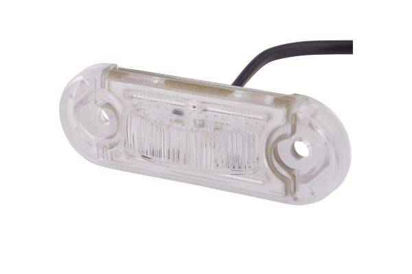 HELLA 2PS 980 868-227 Seitenmarkierungsleuchte - LED - 12/24V - Lichtscheibenfarbe: glasklar - Kabel