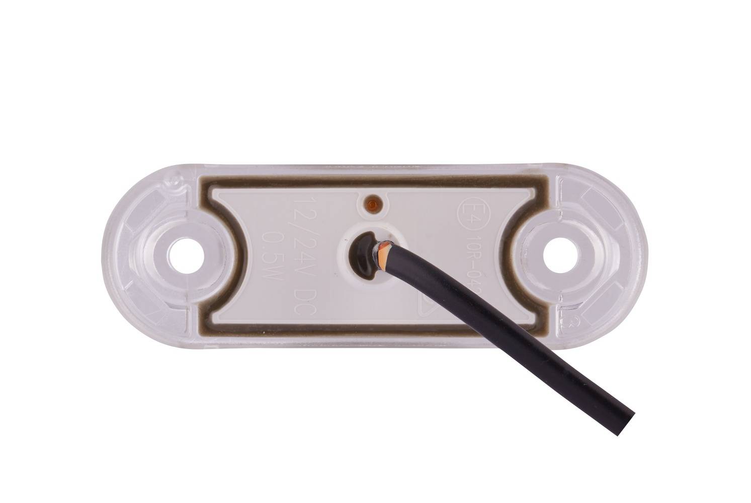 HELLA 2PS 980 868-227 Seitenmarkierungsleuchte - LED - 12/24V - Lichtscheibenfarbe: glasklar - Kabel