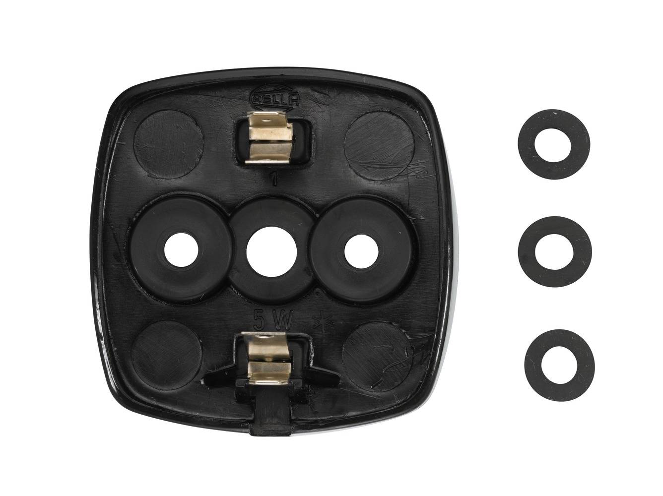 HELLA 2SA 003 057-021 Schlussleuchte - 12/24V - Anbau - Lichtscheibenfarbe: rot - hinten links/hinte