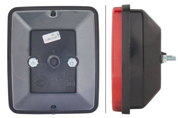 HELLA 2SA 003 236-041 Schlussleuchte - 24V - Anbau/Einbau - Lichtscheibenfarbe: rot - links/rechts