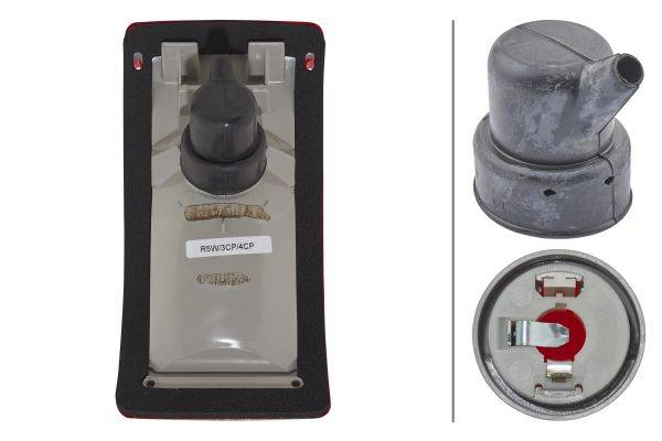 HELLA 2SA 005 603-021 Schlussleuchte - 12/24V - Einbau - links/rechts