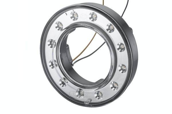 HELLA 2SA 008 405-021 Schlussleuchte - LED - 12V - Einbau - Lichtscheibenfarbe: glasklar - LED-Licht