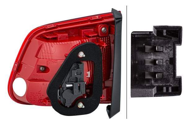 HELLA 2SA 010 739-111 Heckleuchte - für u.a. VW Tiguan (5N_)