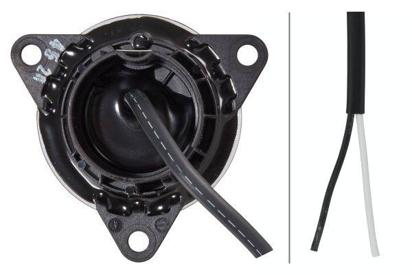 HELLA 2SA 011 172-041 Schlussleuchte - LED - 12V - Anbau - Lichtscheibenfarbe: glasklar - Kabel: 500