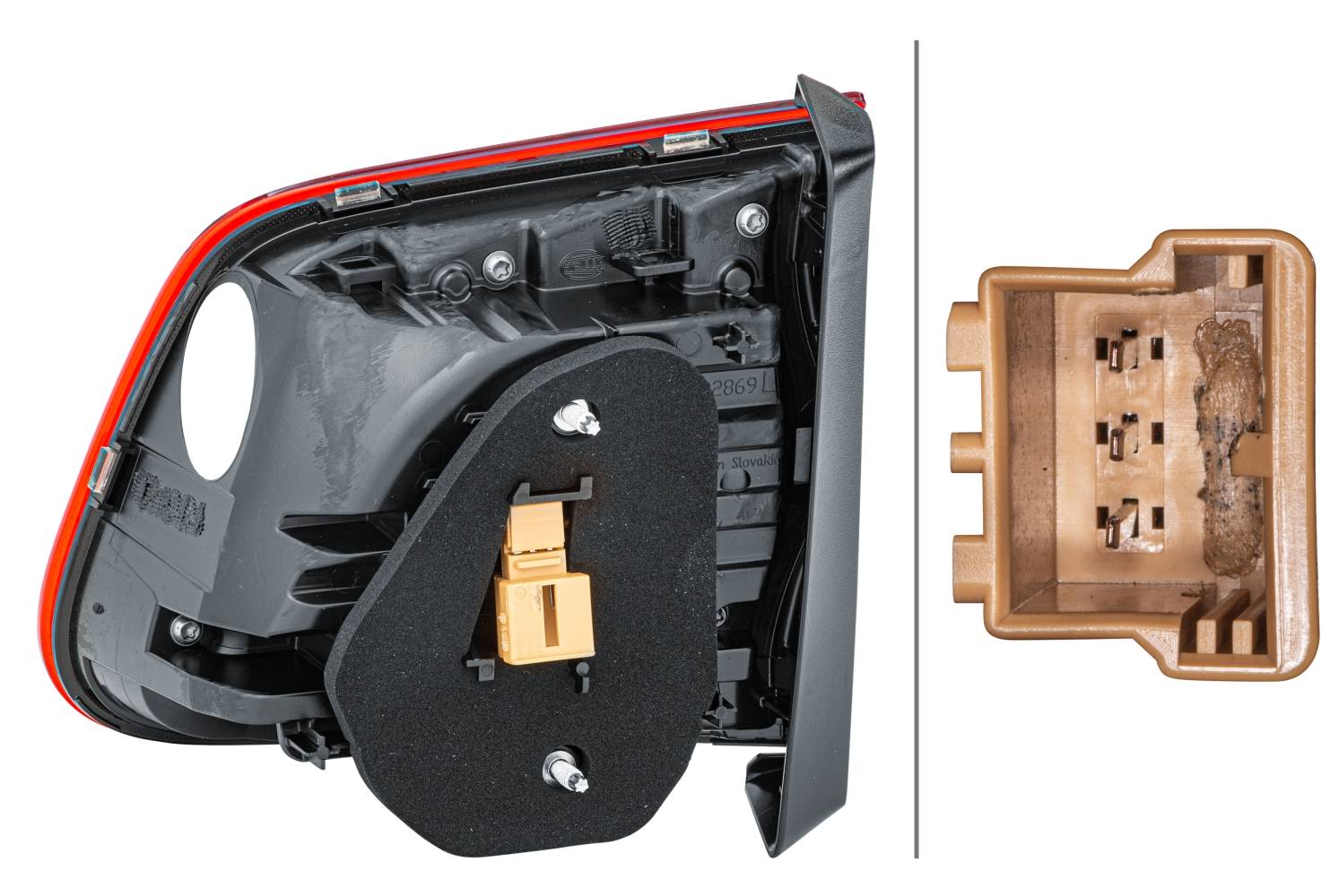 HELLA 2SA 011 716-071 Heckleuchte - LED - rot - innerer Teil/oberer Teil - links - für u.a. VW Tigua