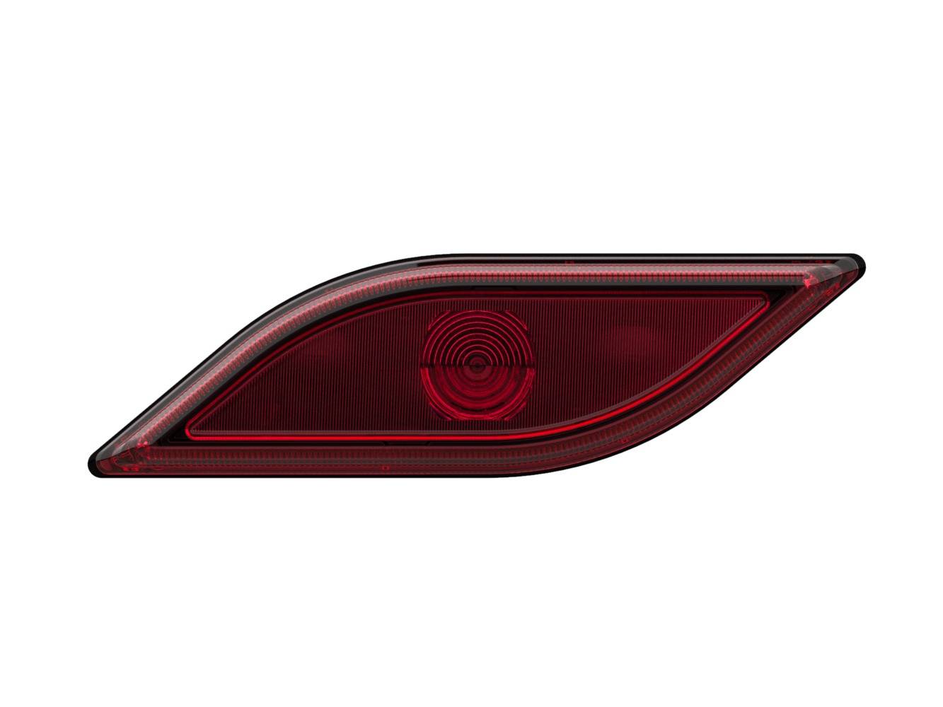 HELLA 2SA 013 324-251 Schlussleuchte - Shapeline Style Small - LED - 12/24V - geklebt - Lichtscheibe