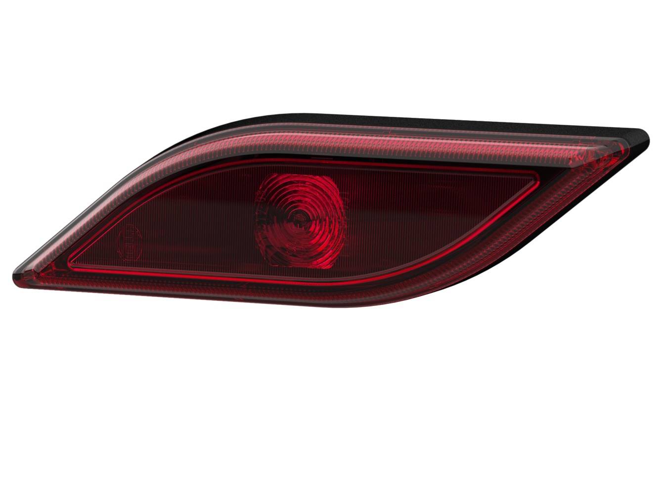 HELLA 2SA 013 324-251 Schlussleuchte - Shapeline Style Small - LED - 12/24V - geklebt - Lichtscheibe