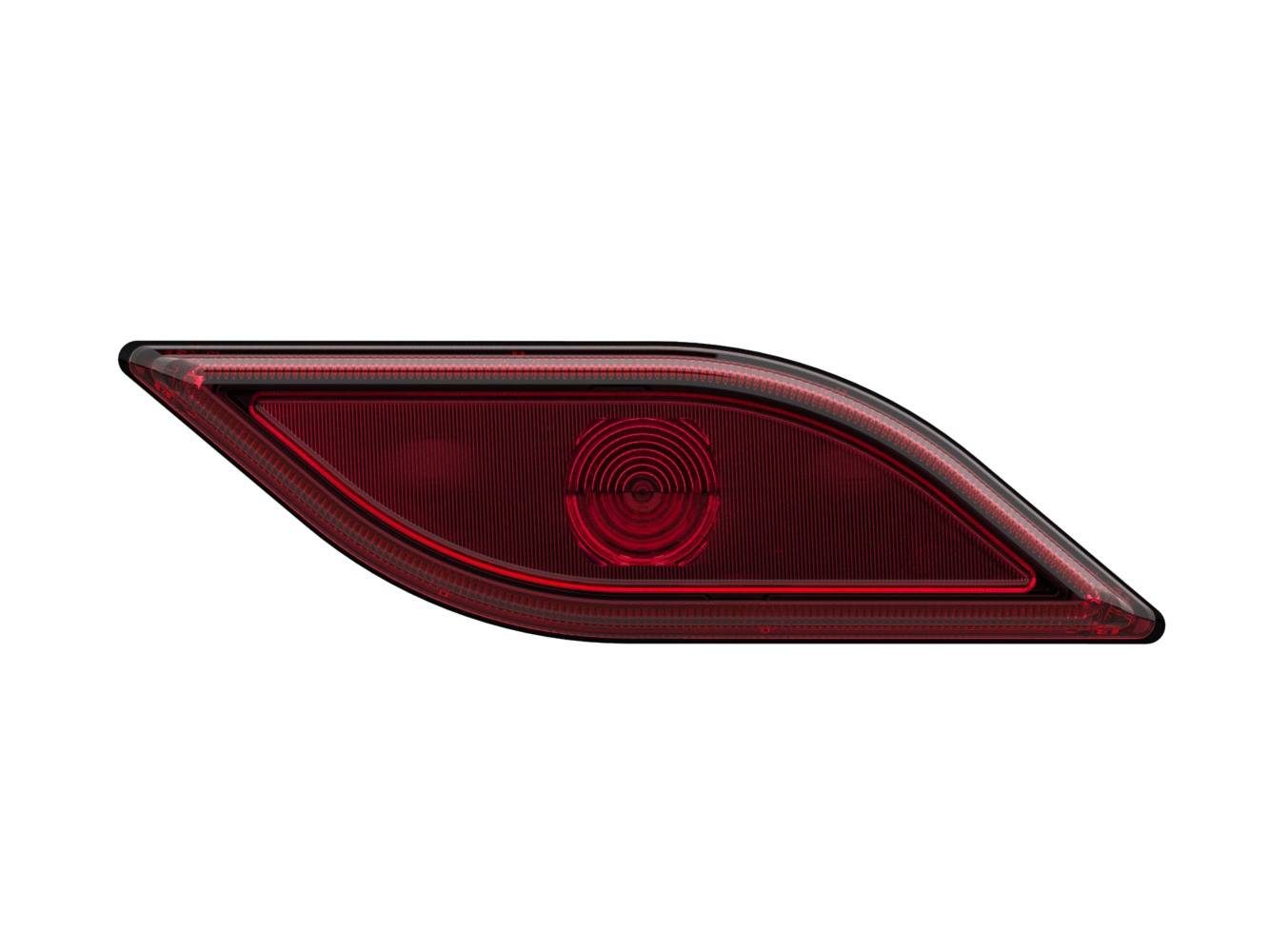 HELLA 2SA 013 324-221 Schlussleuchte - Shapeline Style Small - LED - 12/24V - geklebt - Lichtscheibe