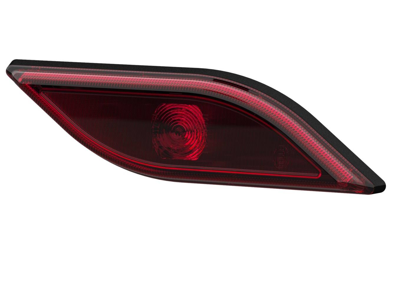 HELLA 2SA 013 324-221 Schlussleuchte - Shapeline Style Small - LED - 12/24V - geklebt - Lichtscheibe