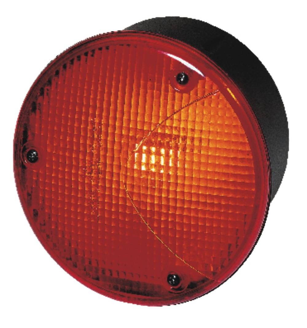 HELLA 2SA 964 169-091 Schlussleuchte - 12/24V - Anbau/Einbau - Lichtscheibenfarbe: rot - links/recht