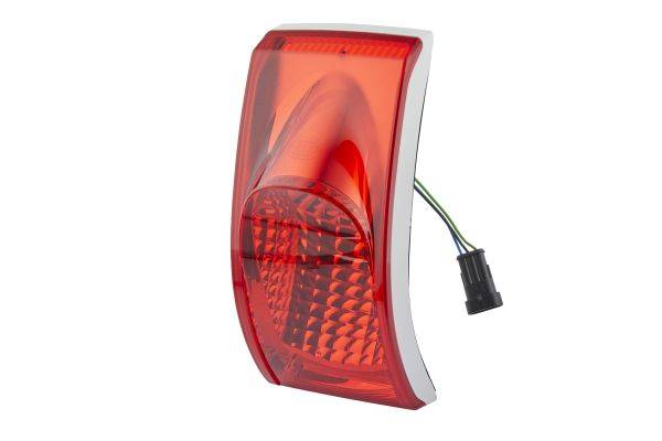 HELLA 2SB 008 805-201 Heckleuchte - 12V - Lichtscheibenfarbe: rot - Stecker: AMP - links/rechts
