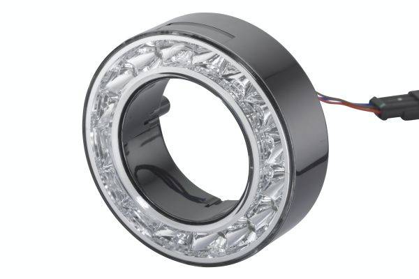 HELLA 2SB 009 362-021 Heckleuchte - LED - 12V - Ringform - Einbau - Lichtscheibenfarbe: glasklar/wei