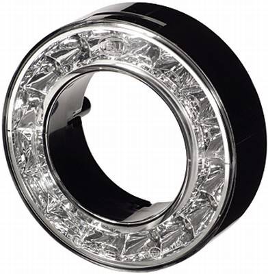 HELLA 2SB 009 362-021 Heckleuchte - LED - 12V - Ringform - Einbau - Lichtscheibenfarbe: glasklar/wei