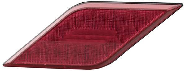 HELLA 2SB 013 342-051 Heckleuchte - Shapeline Style - LED - 12/24V - Anbau - Lichtscheibenfarbe: rot