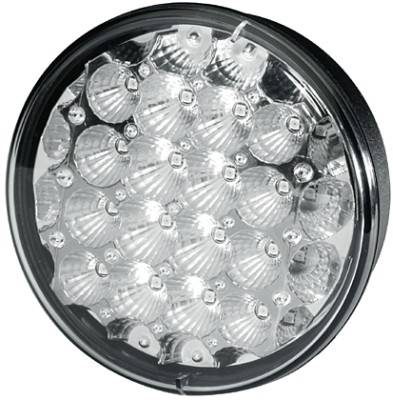 HELLA 2SD 344 200-001 Heckleuchte - LED - 12/24V - Anbau - Lichtscheibenfarbe: glasklar - LED-Lichtf