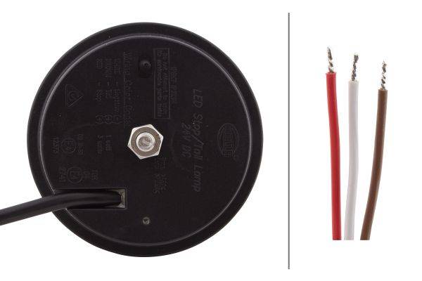 HELLA 2SB 959 010-301 Heckleuchte - LED - 24V - Einbau - Kabel: 2500mm - links/rechts