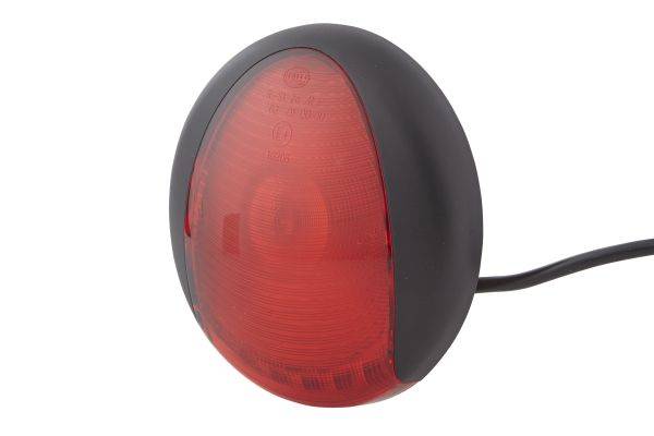 HELLA 2SB 959 821-601 Heckleuchte - EuroLED - LED - 12/24V - Anbau - Lichtscheibenfarbe: rot - LED-L