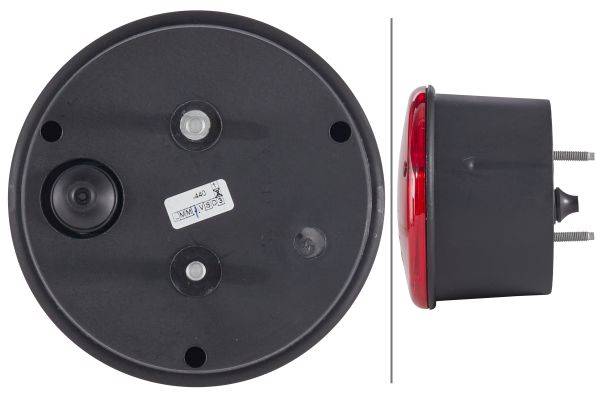 HELLA 2SB 964 169-531 Heckleuchte - 12/24V - Anbau/Einbau - Lichtscheibenfarbe: rot - links/rechts