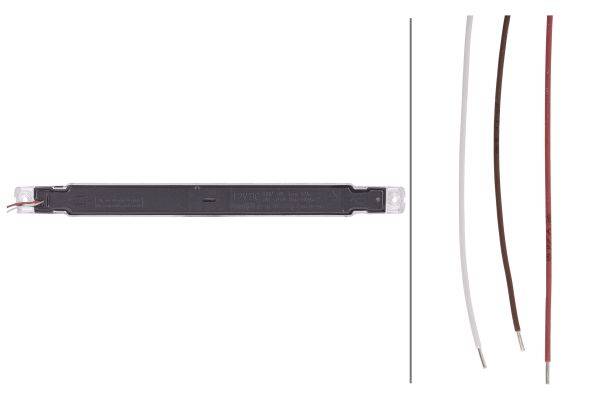 HELLA 2SB 980 887-011 Heckleuchte - Strip Lamp - LED - 12V - Anbau - Lichtscheibenfarbe: transparent