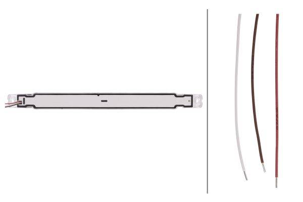 HELLA 2SB 980 887-211 Heckleuchte - Strip Lamp - LED - 24V - Anbau - Lichtscheibenfarbe: transparent
