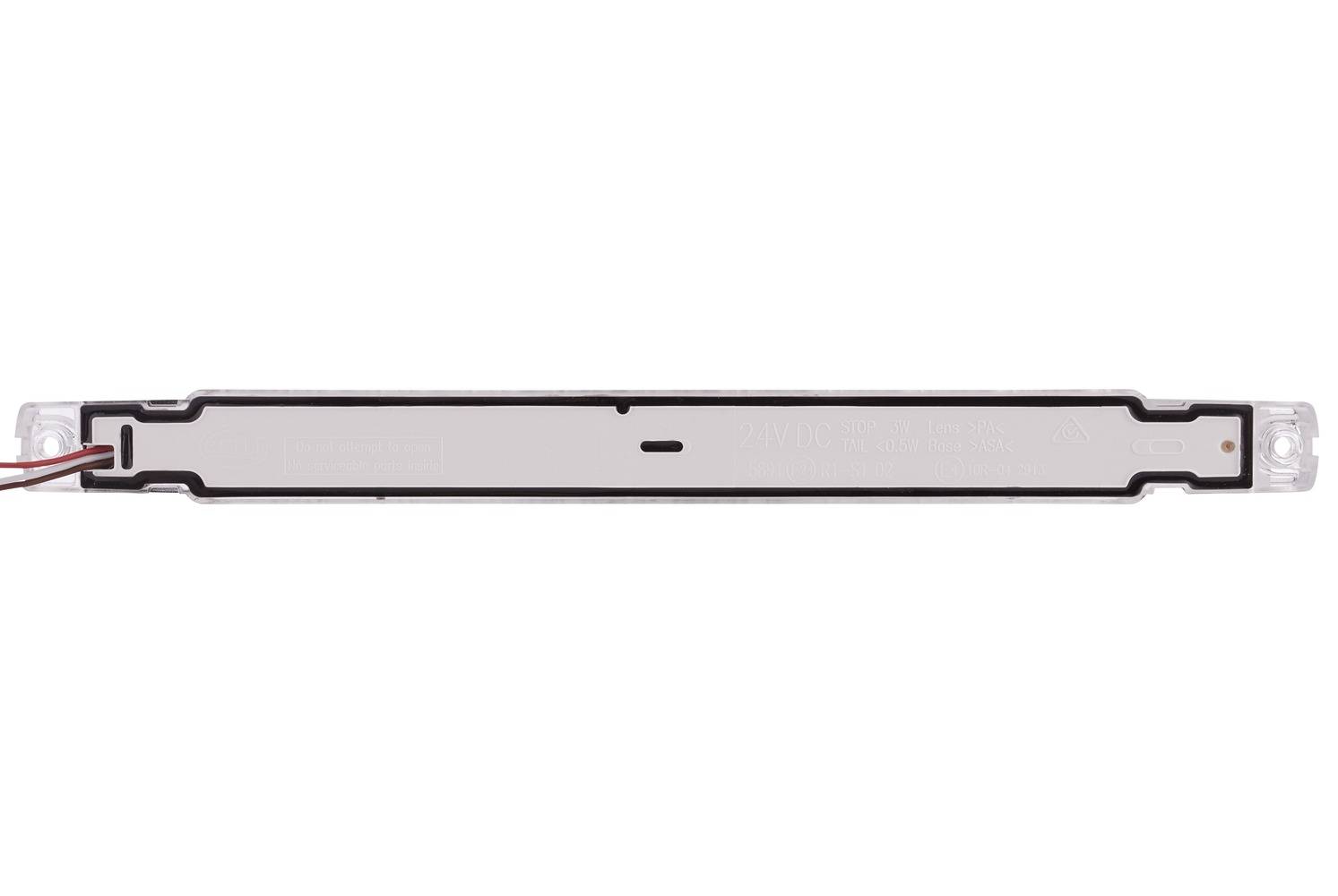 HELLA 2SB 980 887-211 Heckleuchte - Strip Lamp - LED - 24V - Anbau - Lichtscheibenfarbe: transparent
