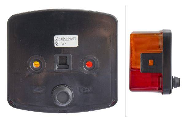 HELLA 2SD 002 776-241 Heckleuchte - rechts