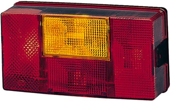 HELLA 2VA 006 040-071 Heckleuchte - 12/24V - Anbau - links