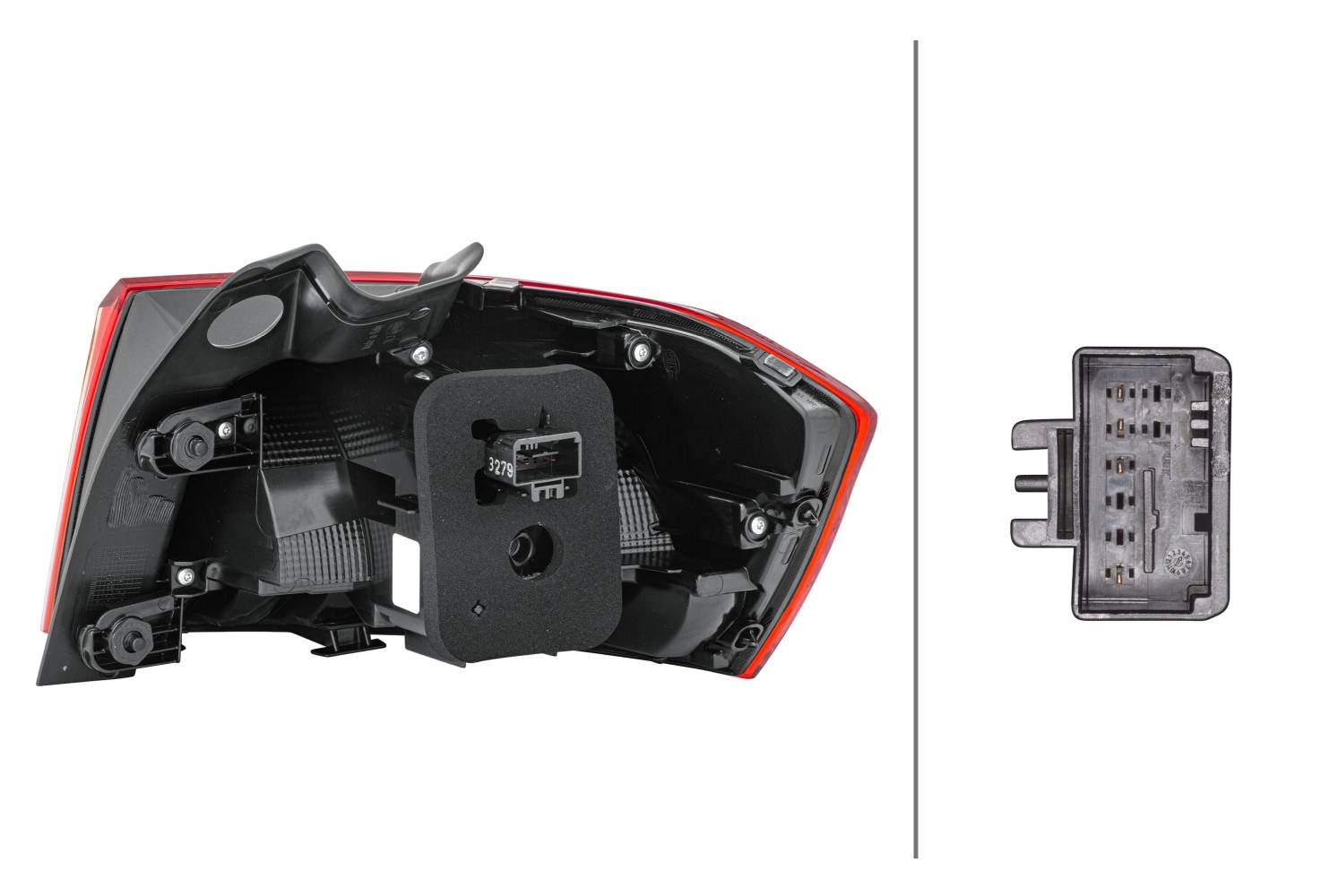 HELLA 2SD 011 889-051 Heckleuchte - LED - äusserer Teil - links - für u.a. VW Passat Variant (3G5, C