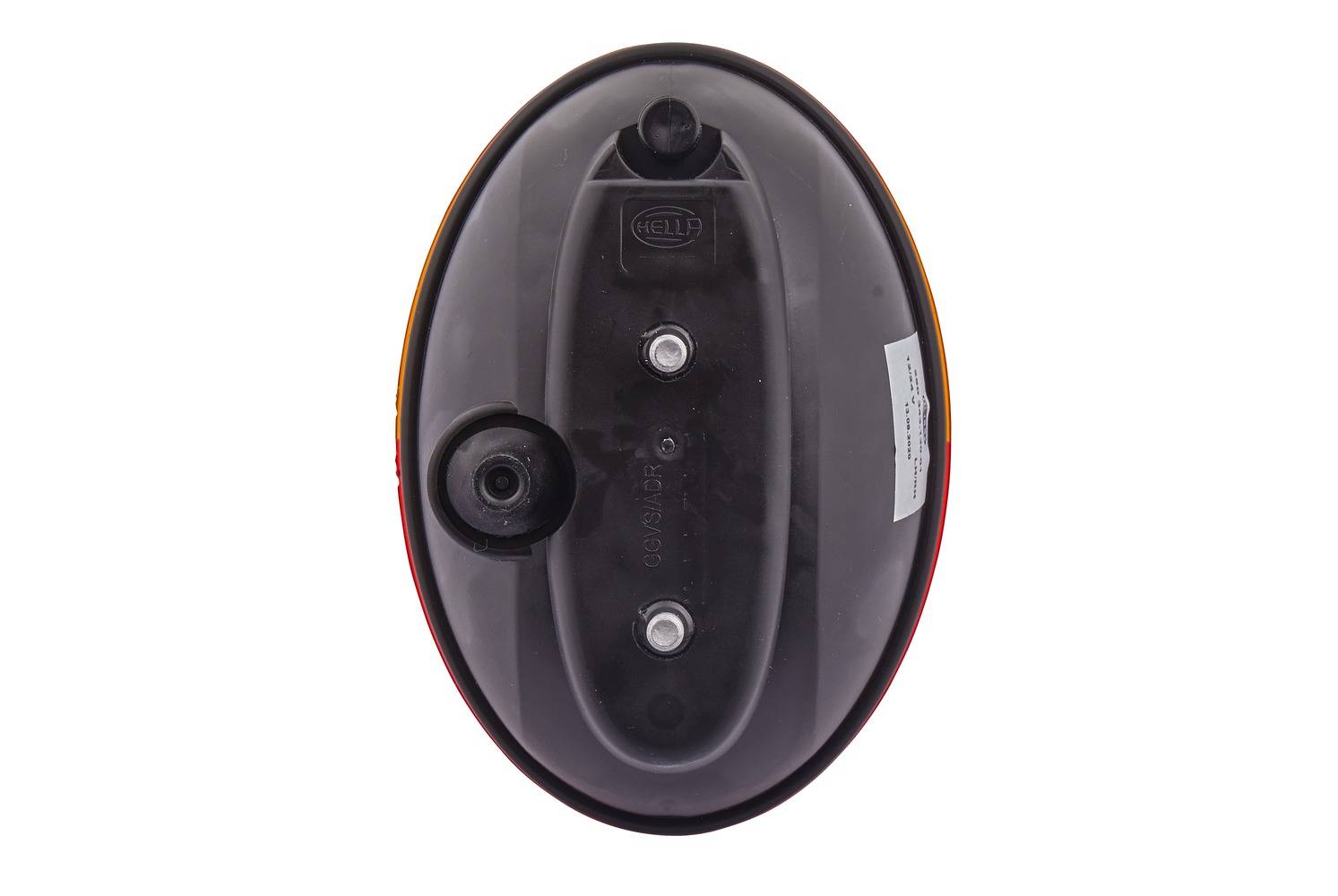 HELLA 2SD 343 130-011 Heckleuchte - Agroluna - 12/24V - Anbau/Einbau - Lichtscheibenfarbe: gelb/rot