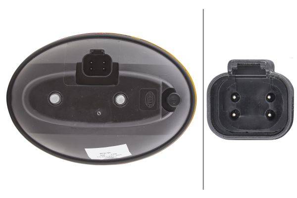 HELLA 2SD 343 130-147 Heckleuchte - Agroluna - 24V - Anbau - rechts