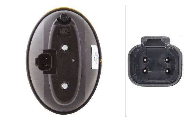 HELLA 2SD 343 130-157 Heckleuchte - Agroluna - 12V - Anbau - links