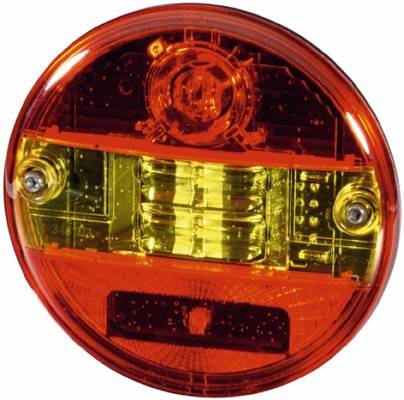 HELLA 2SD 344 100-001 Heckleuchte - LED - 24/12V - Einbau - Kabel: 500mm - links/rechts