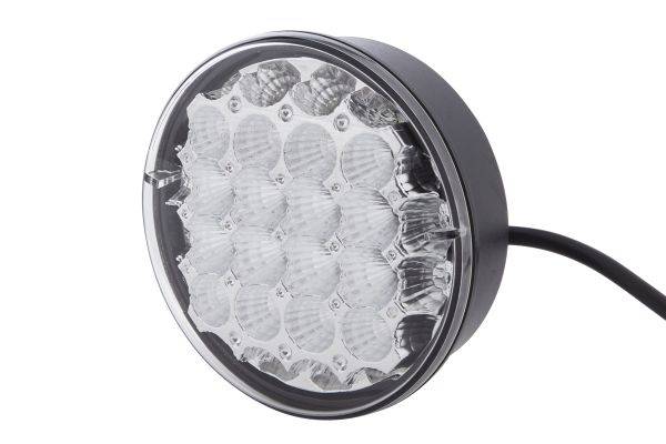 HELLA 2SD 344 200-001 Heckleuchte - LED - 12/24V - Anbau - Lichtscheibenfarbe: glasklar - LED-Lichtf