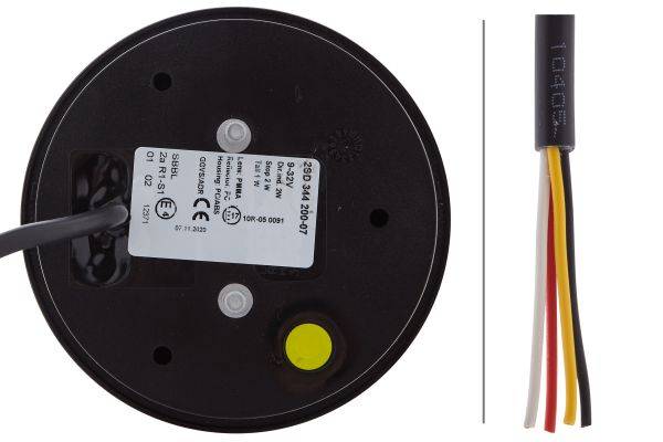 HELLA 2SD 344 200-071 Heckleuchte - LED - 12/24V - Anbau - Kabel: 500mm - rechts/links