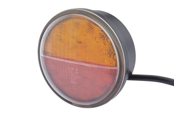 HELLA 2SD 959 010-401 Heckleuchte - LED - 24V - Einbau - Lichtscheibenfarbe: gelb/rot - Kabel: 2500m