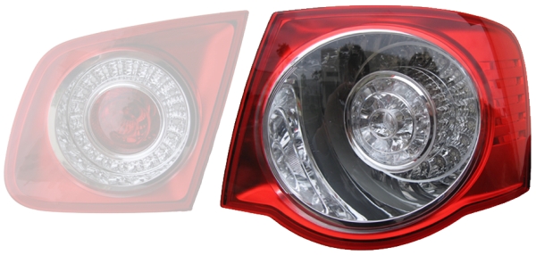HELLA 2SD 983 150-041 Heckleuchte - LED - äusserer Teil - rechts - für u.a. VW Jetta III (1K2)
