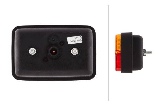 HELLA 2SD 997 131-051 Heckleuchte - 12V - Anbau - links/rechts