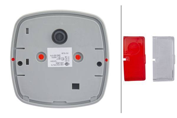 HELLA 2SE 002 578-701 Heckleuchte - links/rechts - für u.a. MB Henschel 2-T